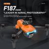 Quadcopter ZFR F187 Pro Drone / Camera 4K HD / FPV / 50x Zoom / Orange