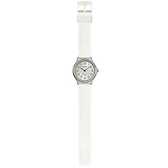 Casio wristwatch Collection MQ-24S-7BJF unisex clear white