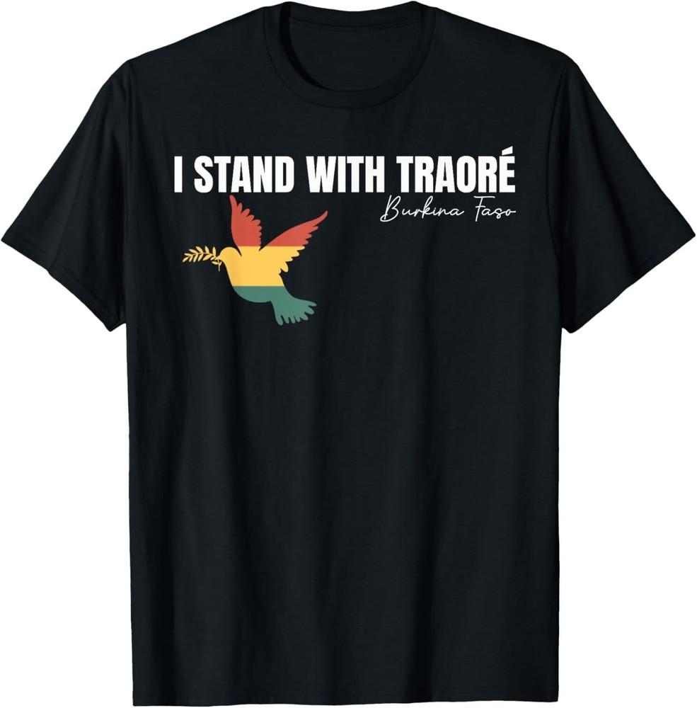 I Stand With Burkina Faso-Ibrahim Traoré T-Shirt Unisex T-Shirt S