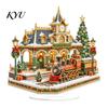 Educatieve Kunstactiviteit Kerst Faux Diamant Kit, Kerstman Sneeuwpop Hangend Ornament DIY Huisdecoratie Projecten Acryl Hanger met Strass Steentjes Knutsel Kit