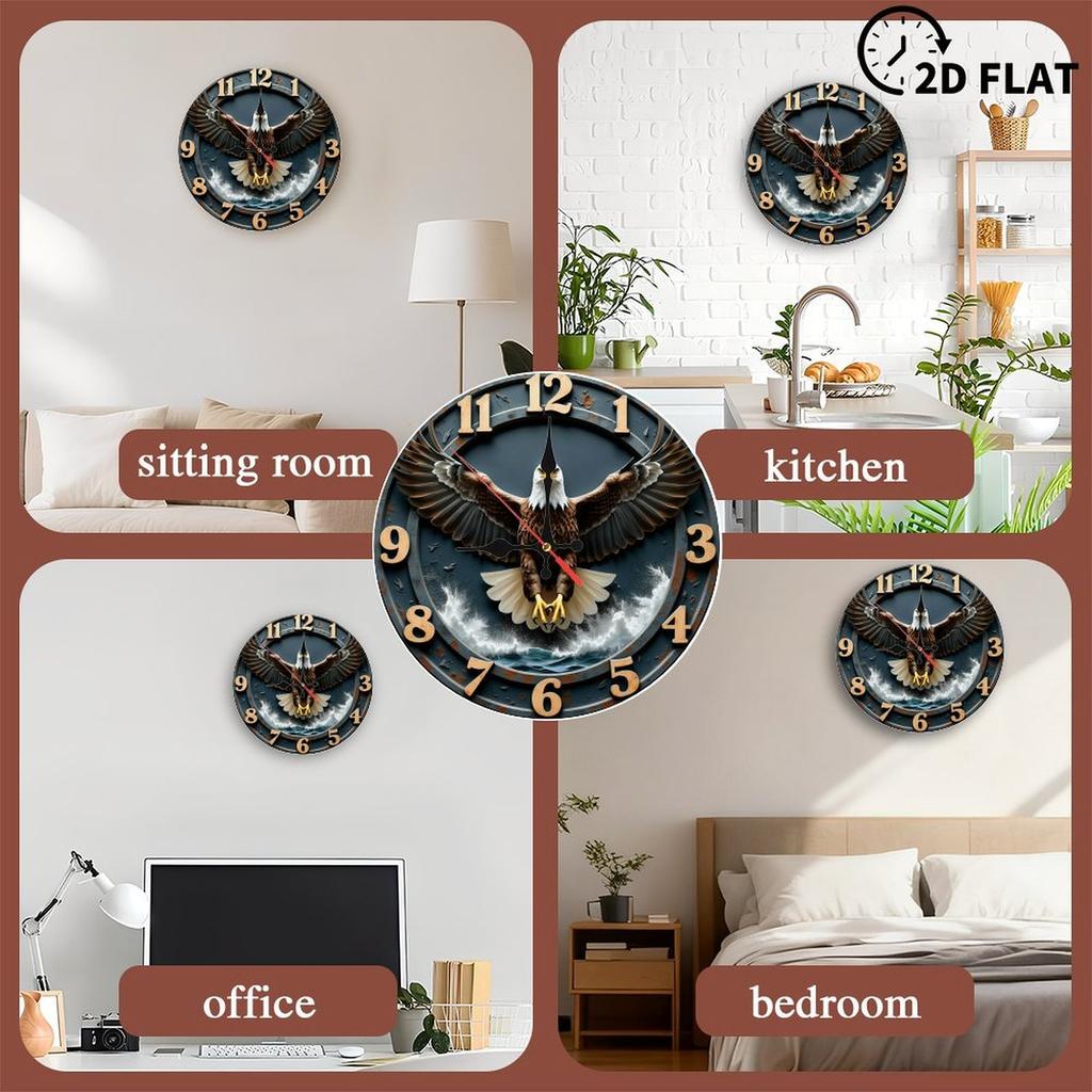 10 Inch Wood Wall Clock As a Thoughtful Keepsake Gift