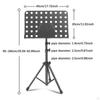 Music Sheet Stand, Adjustable Height Easy Setup Stable Note Holder Book Stand