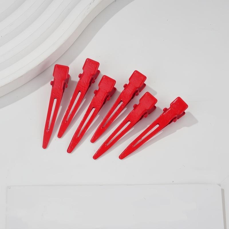 10Pcs Macaron Duckbill Hair Clips Nonslip Alligator Hair Clips Barber Salon Styling Dying Hair Accessories