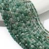 Mărgele de piatră de jad verde cu fațete 2mm 3mm 4mm Mărgele rotunde pentru realizarea de bijuterii, bricolaj, brățări, colier, accesorii