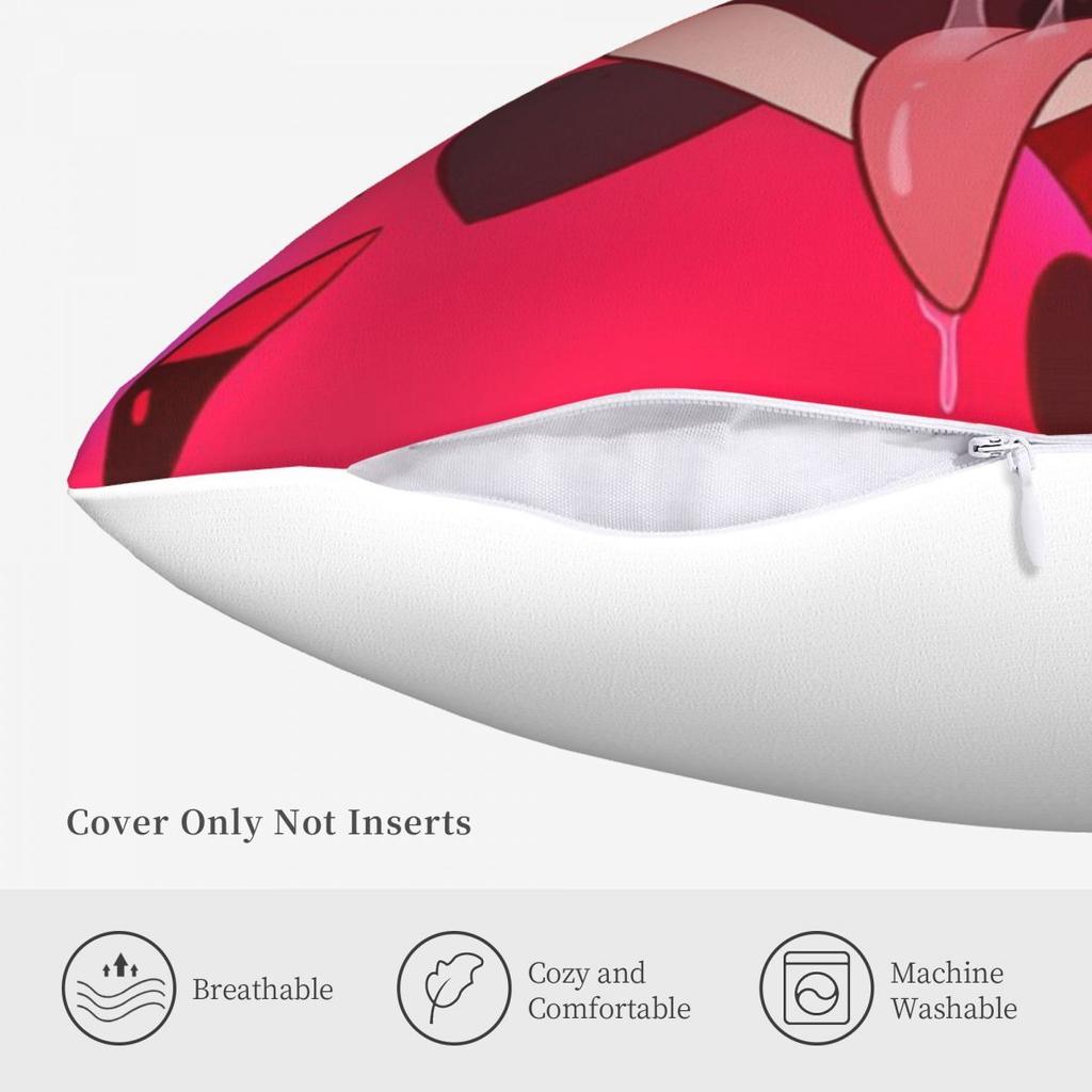 Cursed Alastor Pillow Travel Pillow Cushion Cover 45*45 Pillow Case Pillow Cover