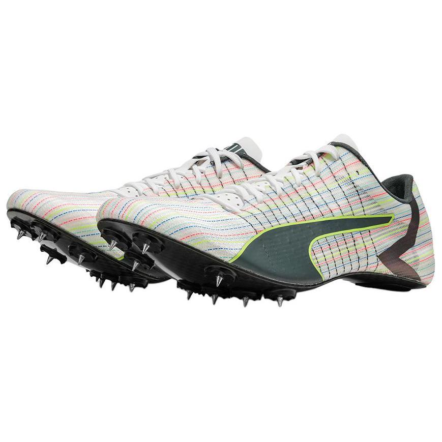 Puma Future Faster+ Slip Resistant Durable Low Top Carbon Plate Sprinting Shoes Unisex Shoe White 376559-02