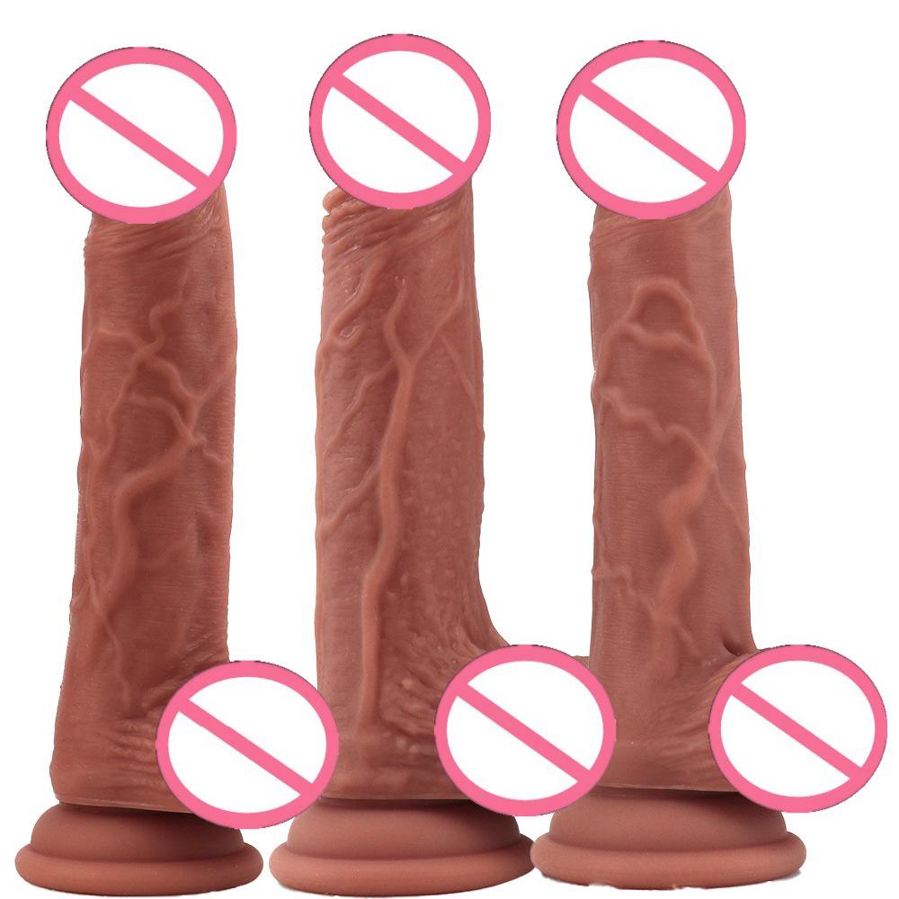Soft Silicone Female Simulation Dildo - Tyrannosaurus Design