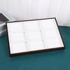 Walnut Jewelry Display Tray for Rings, Necklaces, and Bracelets