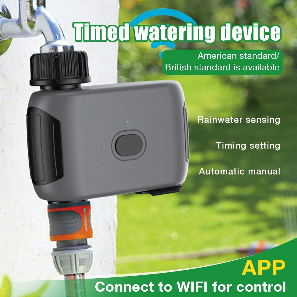 WIFI Smart Water Timer Sprinkler Timer for Garden Watering Controller Drip Irrigation System No Hub Required with Alexa Google