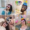 Funny Birthday Party Glasses & Baby Hats - Perfect Photo Props & Cake Decoration