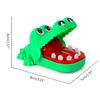 for Crocodile Teeth Toys Game for Kids for Crocodile Biting Finger Dentist Games Funny Toys for Creative Keychain Pendan