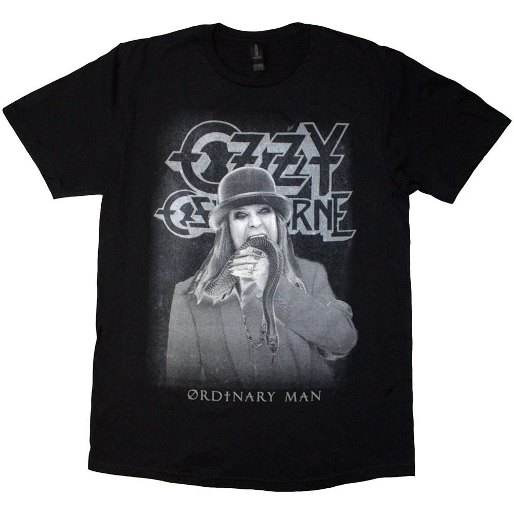 Футболка Ozzy Osbourne Ordinary Man Змея Ryograph новая Официальная Мужская Черная XL