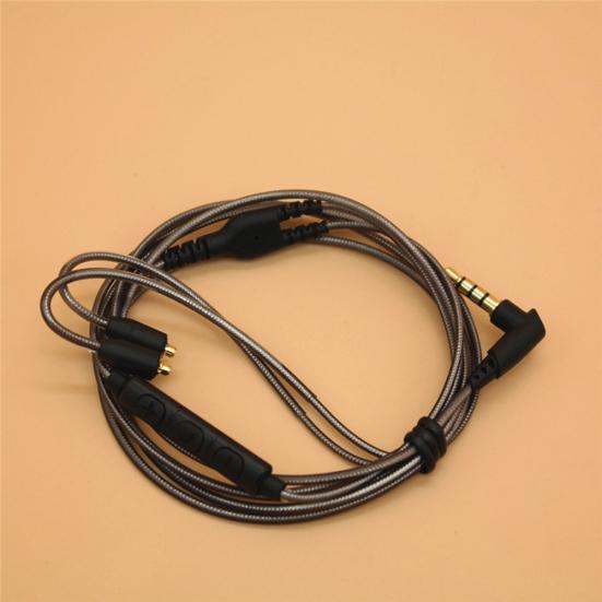 MMCX Earphone Cable Cord with Mic Volume Control for Shure SE215 SE315 SE535