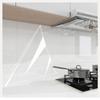 Static Transparent Kitchen Oil-Proof Film Stove Waterproof Moisture-Proof Self-Adhesive Wallpaper Countertop Cabinet Renovation Tile Sticker
