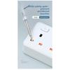 European and British Standards American Standards Universal Hole Socket Socket USB High-power Household Extension Cable Plug-in Board
