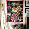 Puella Magi Madoka Magica Wall Tapestry Aesthetic Wall Hanging Printed Fabric Blanket Decorative Tapestries for Bedroom Living Room Home Decor