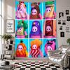 Wall TapestryFall Guys Art Hanging Cloth Decorative Background Cover for Room Decoration