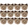 Autumn Winter Plush Cat Ear Hair Ring Female Cute High Elasticity Children Hair Rope Simple Hair Accessories
