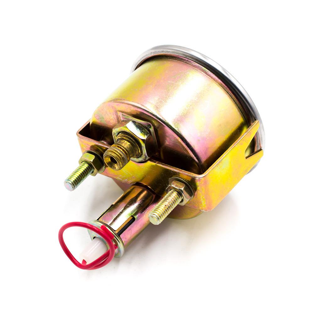 1Set 2" 52mm Universal Mechanical Car Oil Press Pressure Gauge Meter 0~80 P.S.I