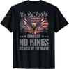 No Kings Shirt America Vintage Flag No Kings Day T-Shirt