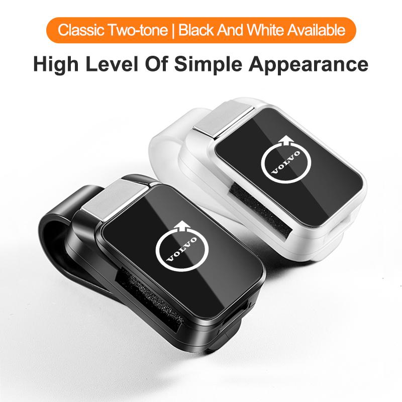 2025 Automotive Glasses Storage Clip Visor Sunglasses holder Volvo XC40 XC60 XC70 XC90 S60 S90 V40 V60 V90 EX30 EX90 EC40 EX40