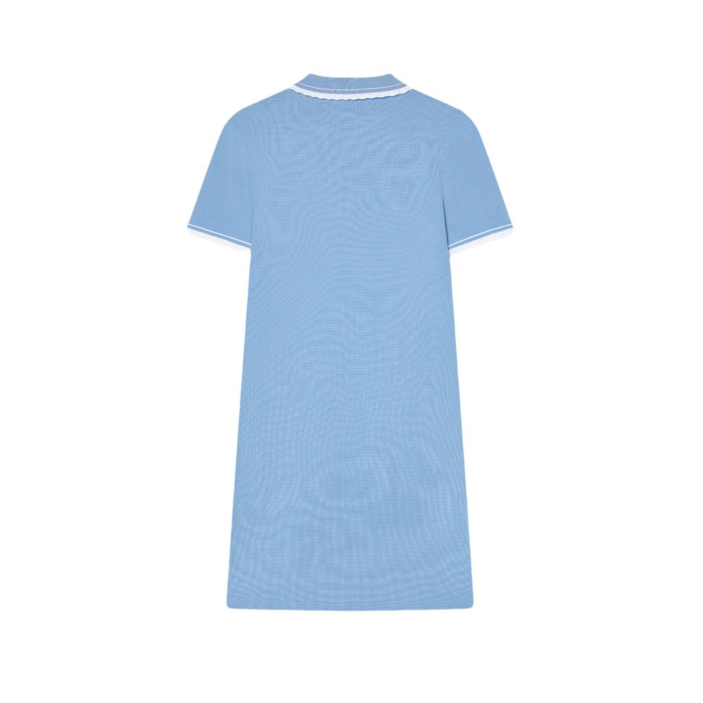 New FILA SS24 Short-Sleeved Dresses Women's Serene Sky Blue F11W421311FBU