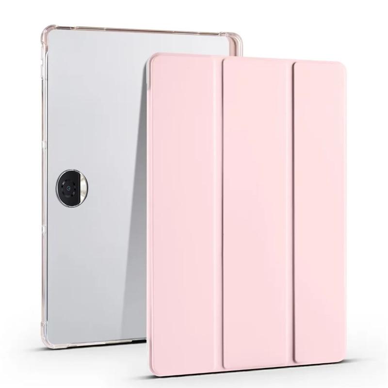 

Чехол для Honor Pad 9 с держателем для ручки, мягкая задняя крышка-подставка из искусственной кожи для чехла Honor Pad 9, 12,1 дюйма, 2024, чехол для планшета Honor Pad 9 12.1inch розовый