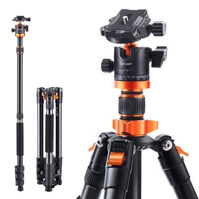 SLR Stativ Koncept Kamera Stativ Let Kompakt Aluminium Legering Monopod Variabel Hoved Videokamera DSLR Digitalt Kamera SLR Hurtigsko Type 25mm