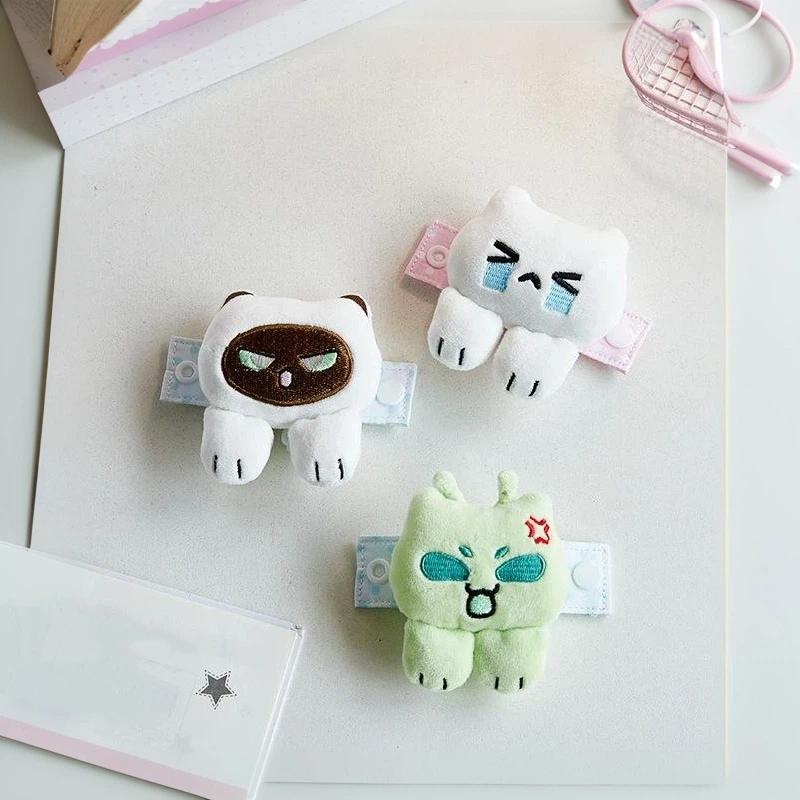 Cute Cartoon Doll Keychain Creative Cable Organizer Pendant Display Buckle Diy Jewelry Accessories & Bag Charm Pendant
