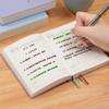 B6 Leather Notebook, 2025 Business Schedule, Student Daily Planner, Self-discipline Punch Card Recorder, Notepad, Memo