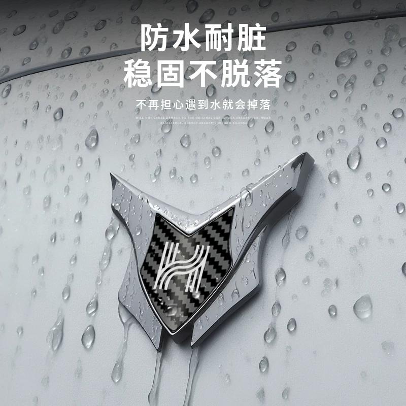Hello Motorcycle Electric Vehicle Full Metal Decorative Sticker 3dstereorestoration Shield Logo Front Windshield Side Logo Badge Logo