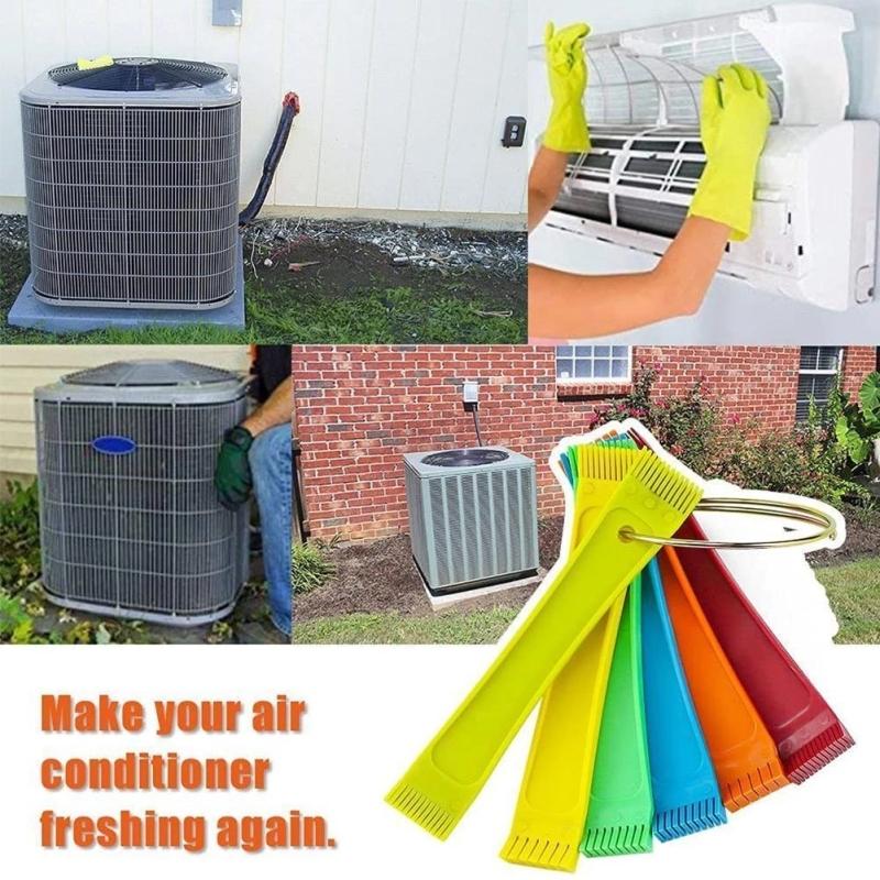 6 Teile/satz Klimaanlage Fin Kamm Fcr6 Spule Fin Kamm Ring Richten Verdampfer Kondensator