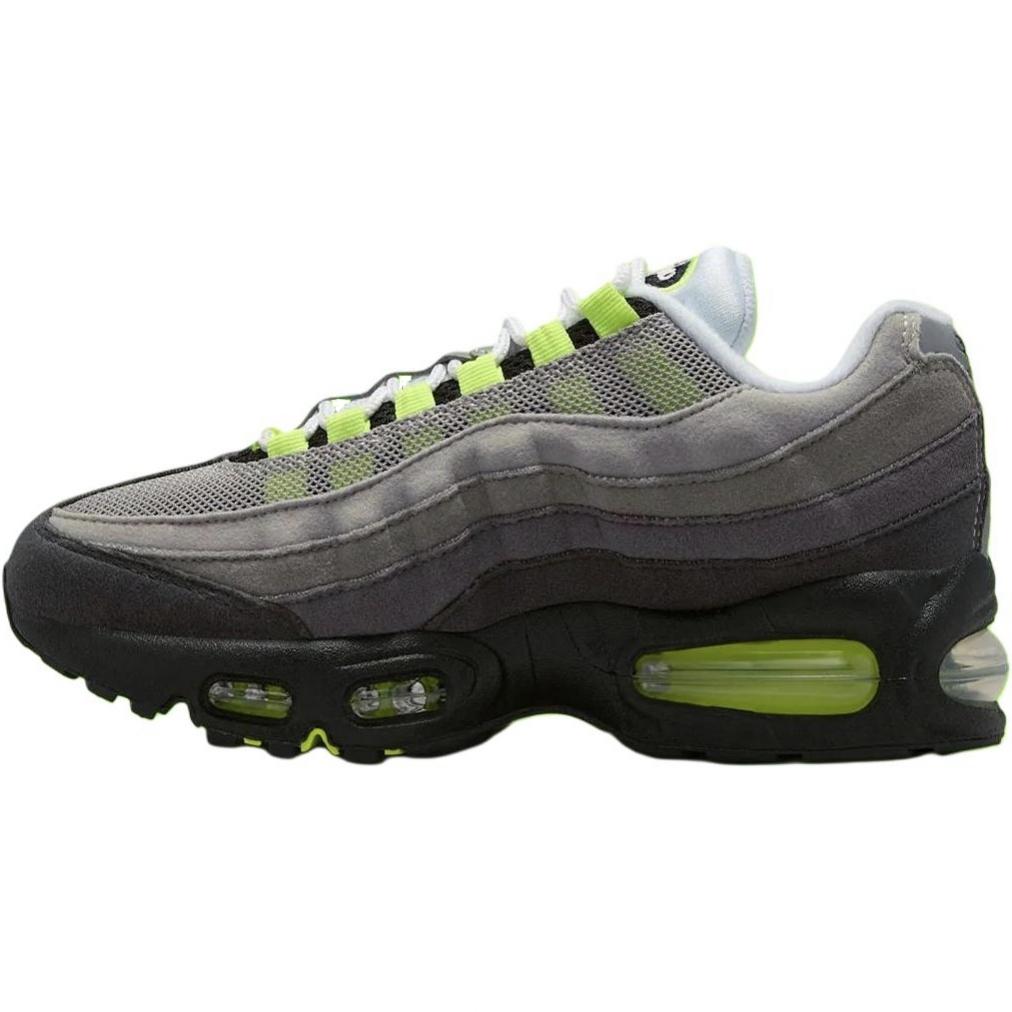 Nike Air Max 95 OG GS Big Bubble - Neon 2026 Kids Sneakers Yellow Black Neon-Yellow-Cool-Grey,-Black HF7054-050 35.5