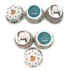 100Pcs/lot Merry Christmas Muffin Cupcake Paper Cups Cupcake Liner Baking Box X-mas Party Decorations Cake Trays Baking Tools