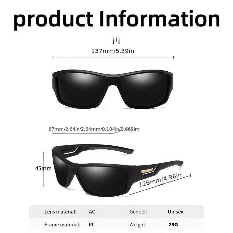 1/3 Sports Polarized Sunglasses Camouflage Wraparound Frame Multicolor Lenses for Driving Fishing UV Protection Unisex Eyewear 7