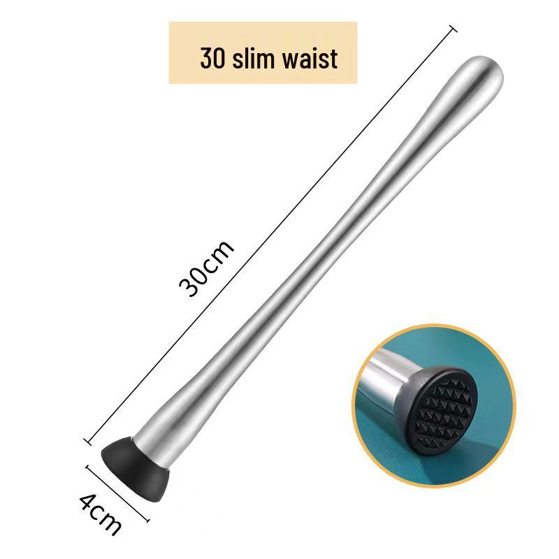 Stal nierdzewna Kruszarka do lodu i wyciskarka w formie pałeczki do koktajli