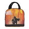 Attack On Titan Anime Insulated Lunch Bag for Kids School Cooler Thermal Food Box Tote Portable Lunch Boxes Container