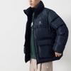 Converse Puffer Jackets Men's Dark Blue Stand Collar Moderate Other MCJ217-023