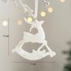 2025 New Year Christmas Ornaments DIY Gift Christmas Tree Elk Pendant Hanging Decorations for Home Christmas Kids Gifts natale