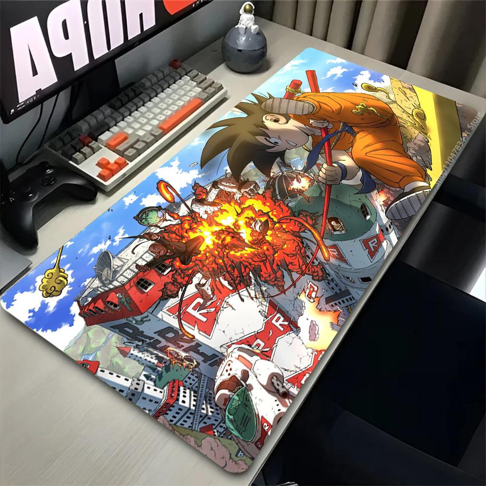Dragon Ball Z Kawaii DBZ Podložka pod myš Anime Roztomilá holka Herní skříňka Herní stůl Podložka pod klávesnici Herní příslušenství Podložka pod myš