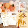 First Trip Around The Sun Birthday Decorations, Boho Sun 1st Birthday Decoration, You Are My Sunshine Party Supplies, Muted Sun Dessert Table