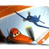 Planes [K8657] - Plaid Polaire 'Planes' bleu orange