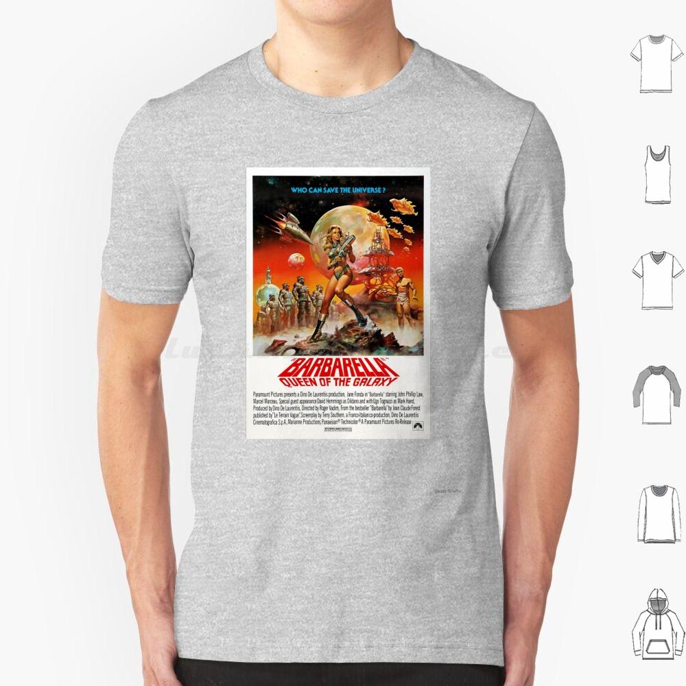 Barbarella  Queen Of The Galaxy T Shirt Men Women Kids 6xl Barbarella Camp Sci Fi Retro Cinema Movie Film Classic Colourful