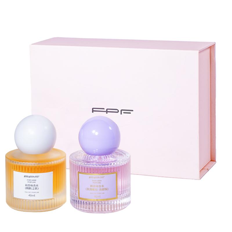 FPF Perfumer Perfume Box Potpourri Scent Eau De Toilette Skin Desire 40ml+Romantic Encounter 40ml Skin Desire 40ml+Romantic Encounter 40ml