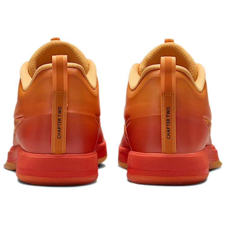 Nike Book 2 Basketball Shoes Men's Orange Asian Version IB6688-700