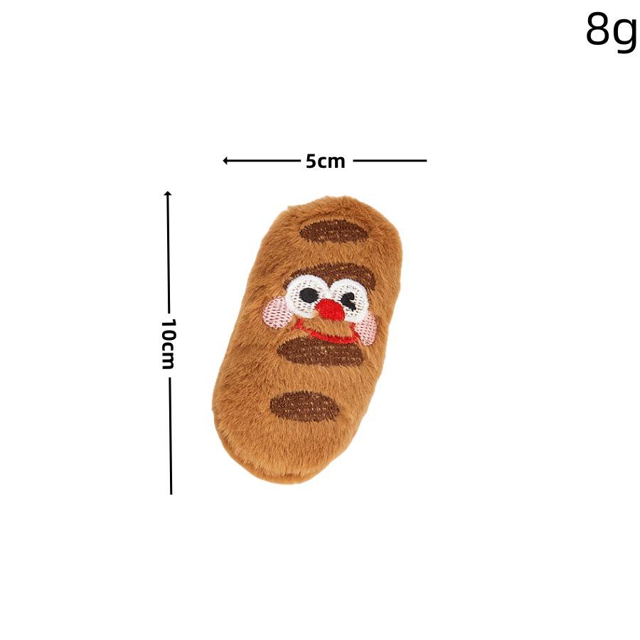 New Creative Catnip Plush Cat Toy for Self-Entertainment and Stress Relief