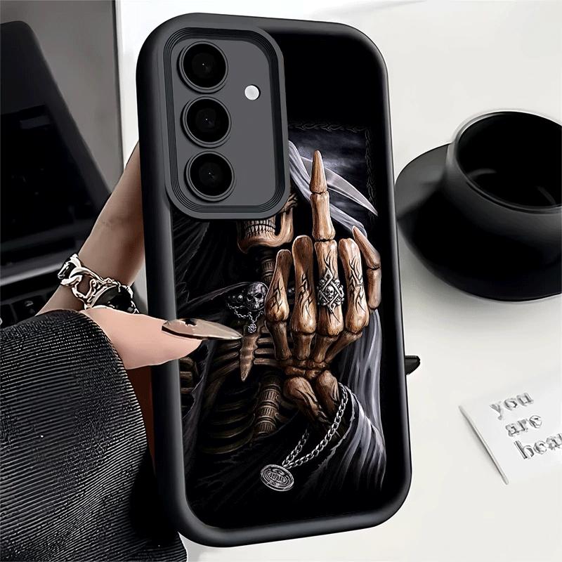 

Phone Case for Samsung Galaxy A17 A16 A15 A14 A13 Grim Reaper Skeleton Funny Style A56 A36 A26 A55 A35 A25 A54 A34 A24 A53 A33 A Samsung A55