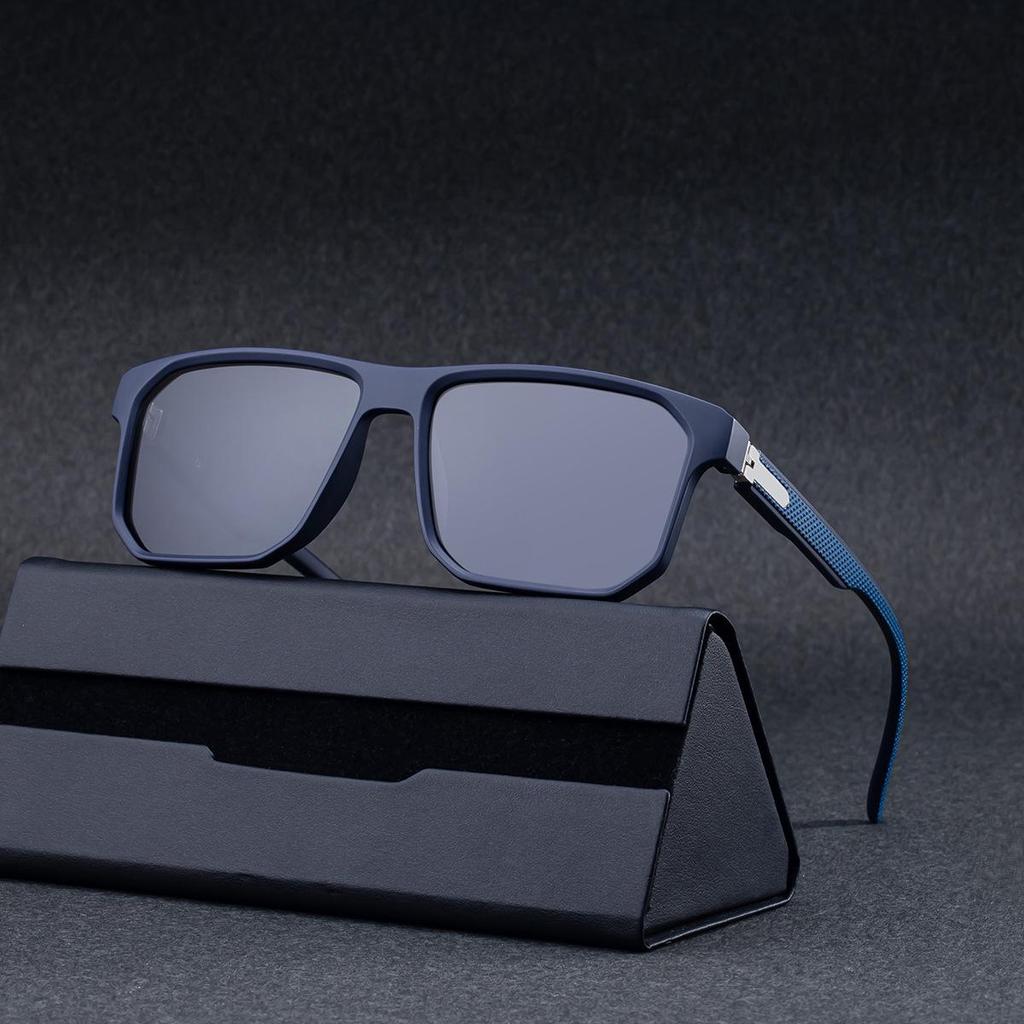 KAJILA Modne Wielokątne Okulary Przeciwsłoneczne Męskie - Europejski Styl Outdoor 2025