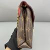 [Pre-Owned] Pallas Brown Coated Canvas Monogram Legend Crossbody Shoulder Bag With Gold Hardware - Excellent #HOMIEF