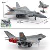 1/72 Scale Fifth Generation Fighter Plane J-20 Toy Type Aircraft for Military Children Excellent Simulation Diecasts Toy Vehicle